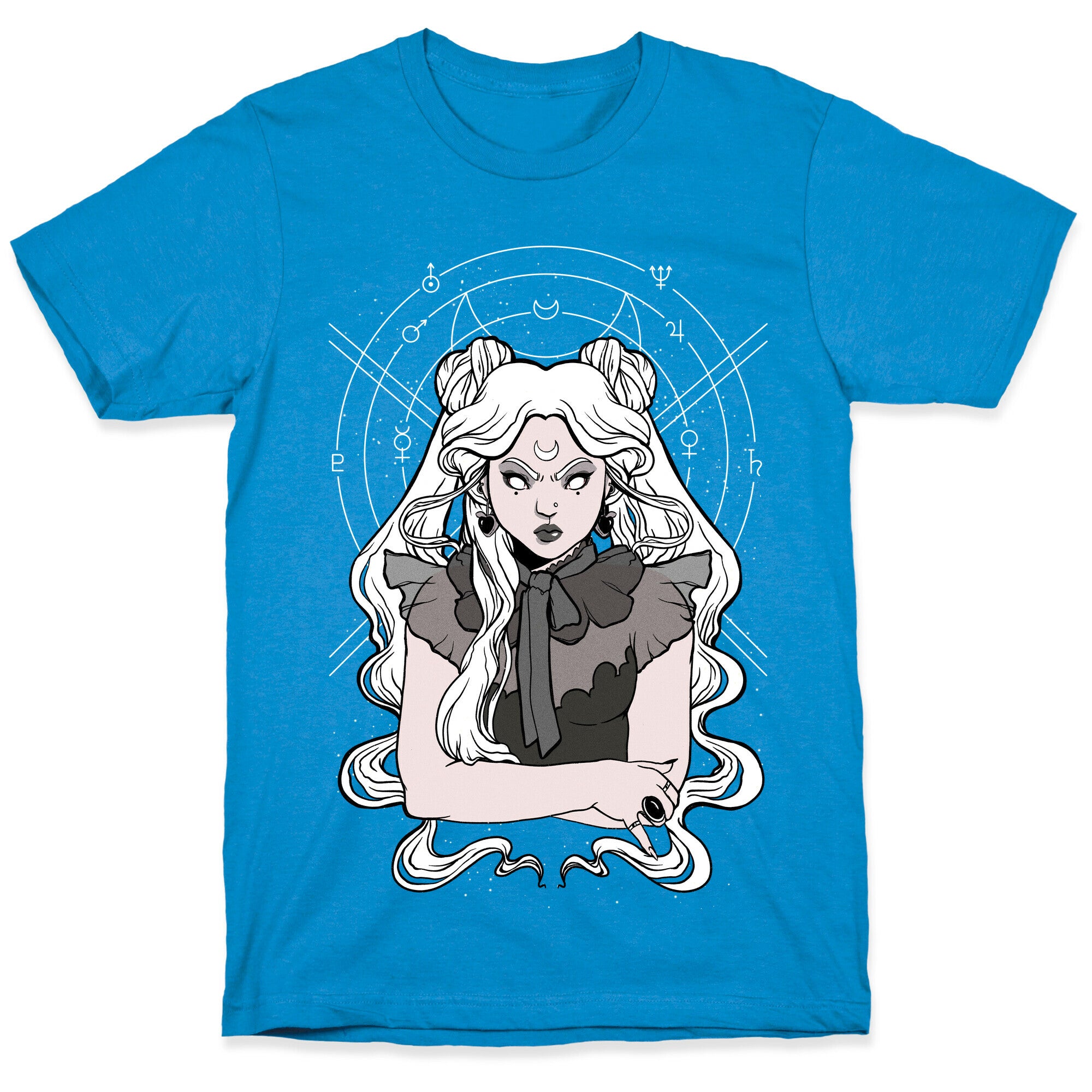 Goth Usagi (Sailor Moon Parody) T-Shirt